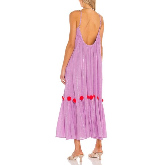 Sundress Clea Maxi Dress, Fuchsia, XS/S - Picture 2 of 8